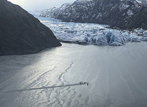 Záchrana havarovaného letadla na Alja�ce (23. b�ezna 2025)