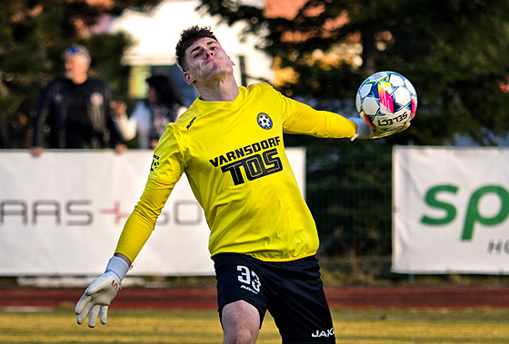 Varnsdorf, 9. 3. 2025, 2. fotbalová liga FK Varnsdorf - Zbrojovka Brno. Branká...