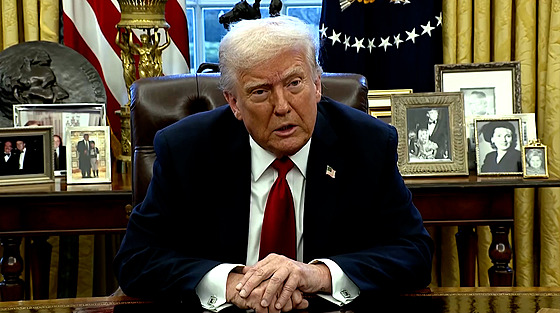 Zavedeme 25ti procentní clo za to, �e nám cizinci berou práci, tvrdí Trump