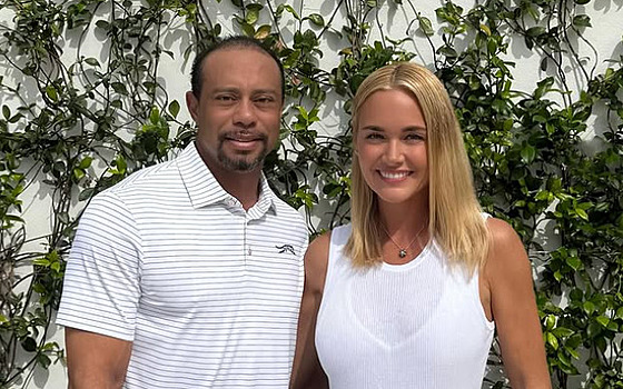 Tiger Woods a Vanessa Trumpová
