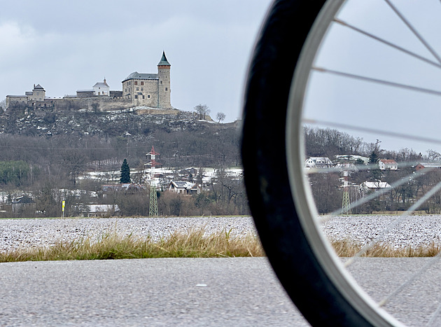 Pardubická cyklostezka podél Labe (20.bezna.2025)