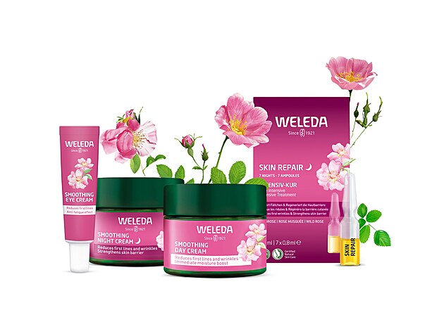 Rozjas�uj�c� ple�ov� �ada Divok� r��e a b�l� �aj od Weledy pom��e va�� pleti...