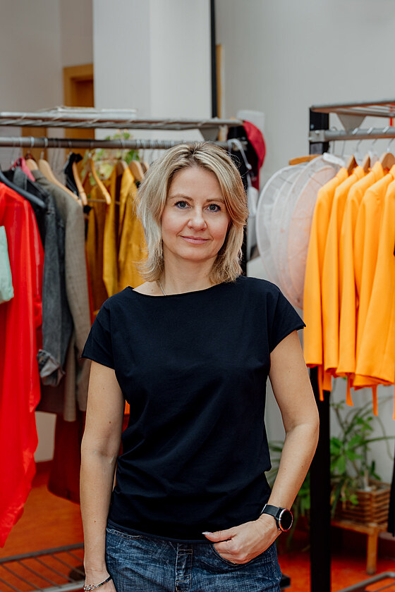 Garderobistka Moravského divadla Olomouc Ivana eplová.