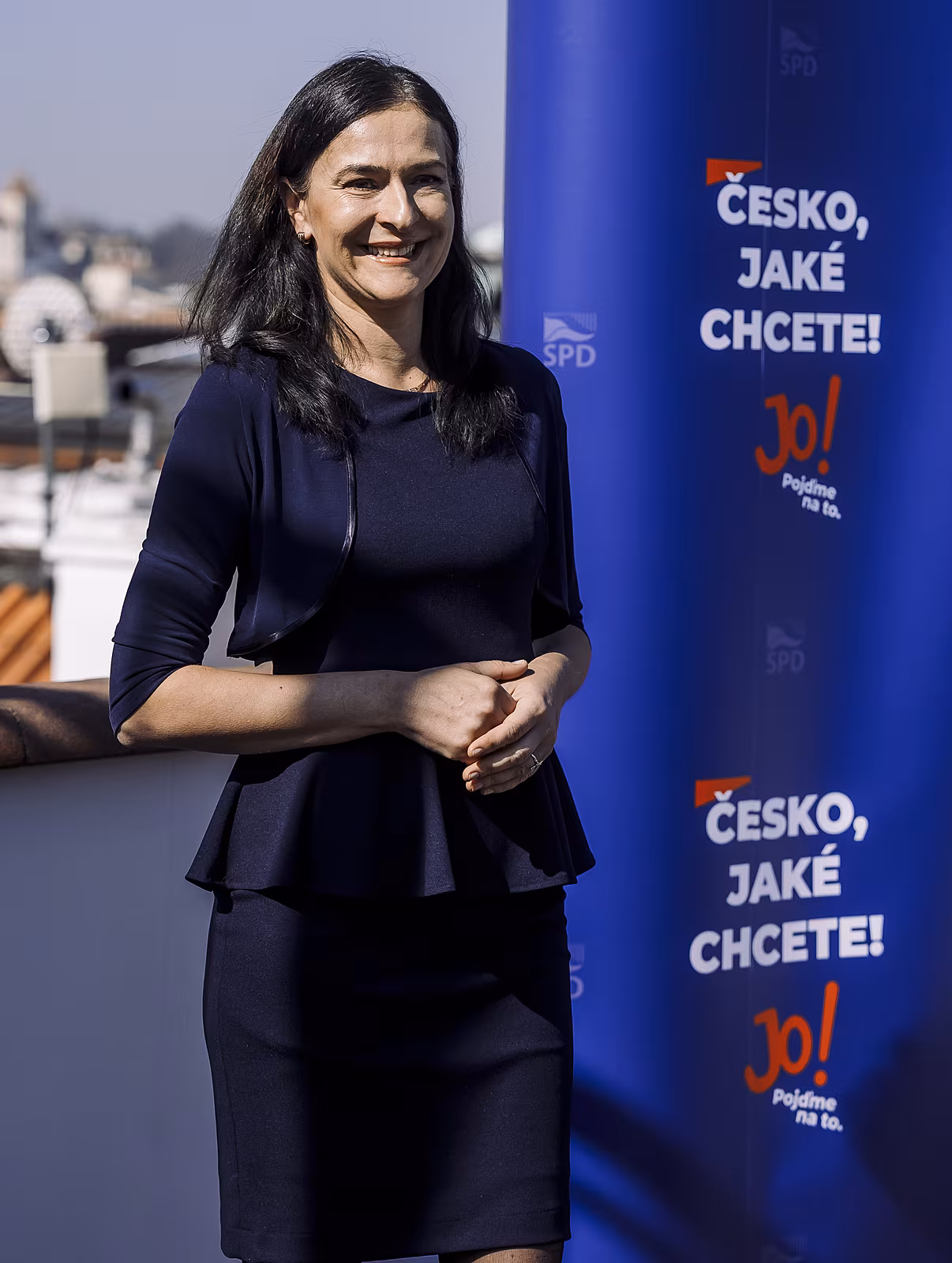 Mark�ta �ichta�ov�, volebn� l�dr Svobodn�ch, kte�� cht�j� do voleb na...