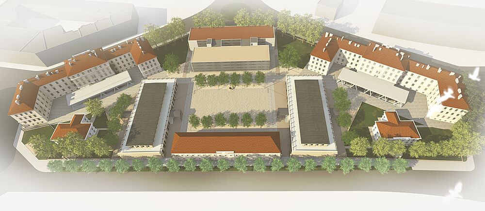 Hradec'teki kışla yakınındaki meydanın ihalesi nedeniyle şirketler ÚOHS ile iletişime geçecek