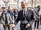 Petr Fiala zahájil kampa� SPOLU na pra�ském And�lu. (25. 3. 2025)