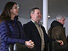 Poradce pro národní bezpenost USA Mike Waltz na americké základn Pituffik v...