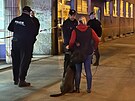 Zsah policie na stanici Praha-Smchov kvli ohlen nstranho vbunho...