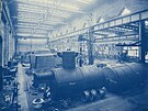 Dobová fotografie dneního závodu Strojmetal Aluminium Forging.