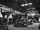 Dobová fotografie dneního závodu Strojmetal Aluminium Forging.