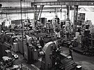 Dobová fotografie dneního závodu Strojmetal Aluminium Forging.
