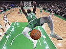 Jaylen Brown (7) z Boston Celtics po smei ve finále 2024