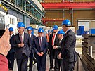 Prezident Petr Pavel navtívil v odpoledních hodinách strojírenský podnik KODA...