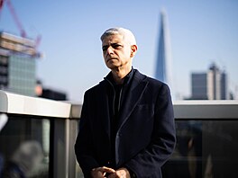 Londýnský starosta Sadiq Khan (28. února 2025)