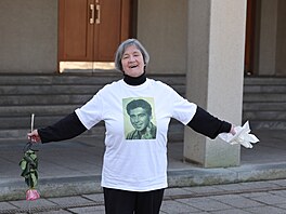 Poslední rozlou�ení s Josefem Zímou v pra�ských Stra�nicích (21. b�ezna 2025)
