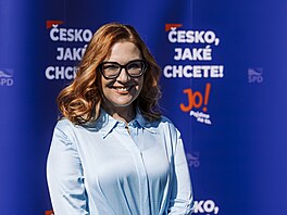 Zuzana Majerová, pedsedkyn Trikolory, která chce jít do voleb na kandidátkách...