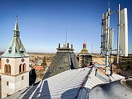 Pohled na Kou�im od základnové stanice Cetinu a O2