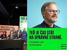 Nový vizuál koalice Spolu (25. bezna 2025)