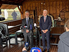 Prezident Petr Pavel ukonil dvoudenní návtvu Plzeského kraje v Miroov na...
