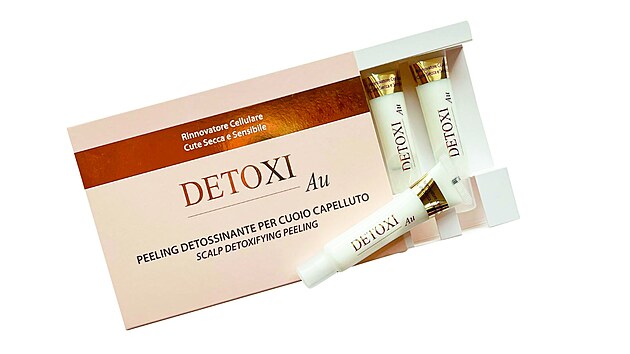 Peeling na vlasovou poko�ku se zlatem Detoxi Au, cena 660 K�