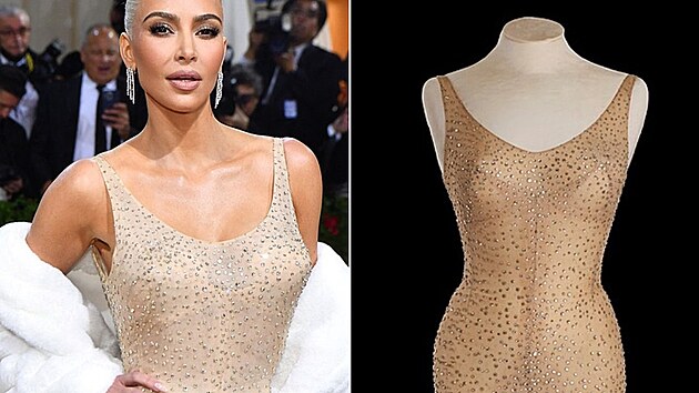 Kim Kardashianov oblkla ikonick aty Marilyn Monroe