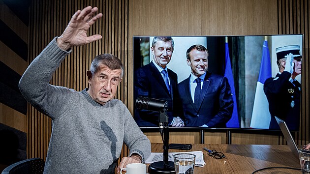 Andrej Babi�, p�edseda hnut� ANO, je hostem po�adu Rozst�el.