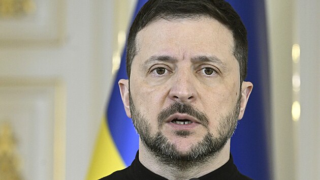 Ukrajinsk� prezident Volodymyr Zelenskyj v Helsink�ch (19. b�ezna 2025)