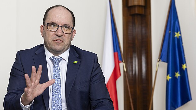 Ministr zem�d�lství Marek Výborný (20. b�ezna 2025)