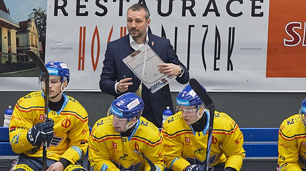Trenér Ladislav Čihák z Českých Budějovic.