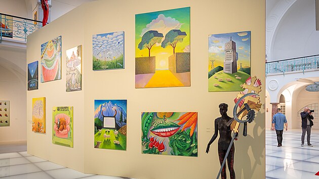 Oblastn� galerie v Liberci nov� p�ibli�uje d�lo v�znamn�ho �esk�ho mal��e Milana Kunce.