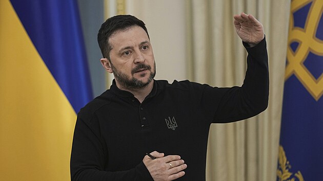 Ukrajinsk� prezident Volodymyr Zelenskyj. (28. b�ezna 2025)