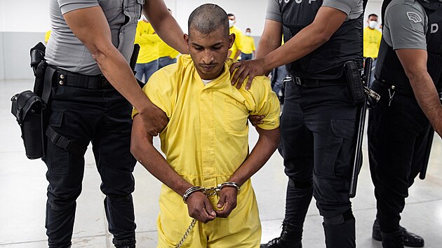 Spojen� st�ty vyhostily p�es dv� st� migrant�, v�t�inou Venezuelan�, do Salvadoru. Ameri�an� tvrd�, �e tito lid� jsou �leny venezuelsk�ho gangu Tren de Aragua. V Salvadoru skon�ili ve v�znici ve m�st� Tecoluca. (16. b�ezna 2025)