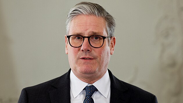 Britsk premir Keir Starmer (27. bezna 2025)