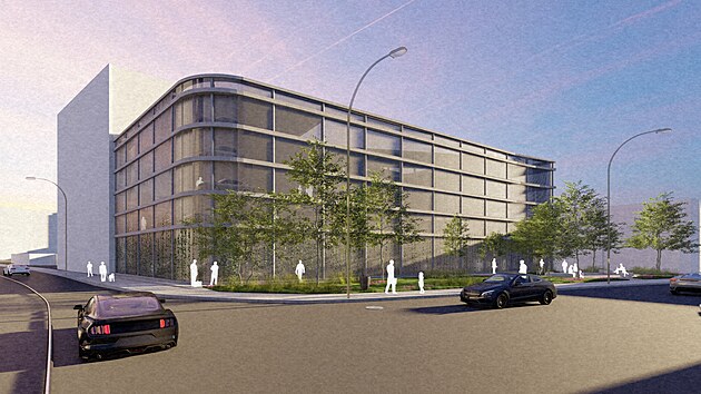 Takto m vypadat nov parkovac dm Skoepka v centru Brna, jeho podobu lid vetn architekt mohutn kritizuj.