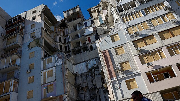 Rusov� za�to�ili na ukrajinsk� m�sto Sumy. (24. b�ezna 2025)