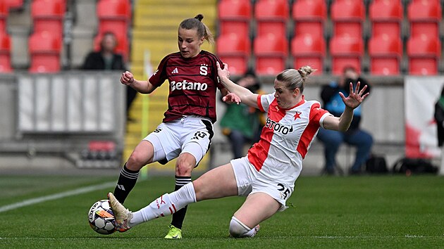 Momentka z derby �en v Edenu.