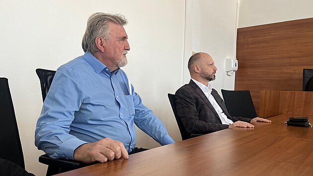 Ji Hulika a obhjce Vclav Lska u krajskho soudu v st nad Labem (20. bezna 2025)
