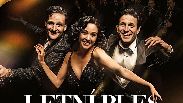 Plak�t k letn�mu plesu Musea Kampa s n�zvem Prvn� republika (11. �ervna 2025)