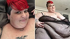 ena je morbidn obézní, s kily navíc ovem nic dlat nehodlá. Vyhovuje jí, e...