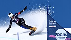 Zuzana Madrová v kvalifikaci paralelního obího slalomu na mistrovství svta.