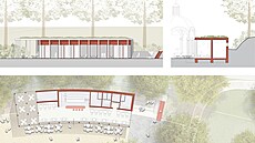 Architektonická sout� na revitalizaci Dvo�ákových sad� v Karlových Varech.