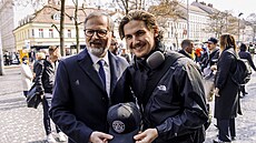 Petr Fiala zahájil kampa SPOLU na praském Andlu. (25. 3. 2025)