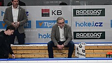 Třinecký trenér Zdeněk Moták smutní o vyřazení ve čtvrtfinále se Spartou.