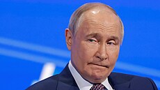 Ruský prezident Vladimir Putin se úastní sjezdu Ruského svazu prmyslník a...