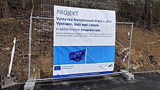 V Ústí nad Labem zahájili stavbu nové trolejbusové trati. (25. b�ezna 2025)