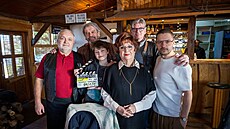 Snímky z natá�ení filmu Lajf. (19. b�ezna 2025)
