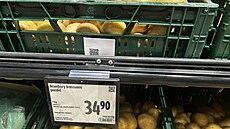 V Albertu prodávali 27. b�ezna 2025 brambory konzumní pozdní kilo za 34,90.
