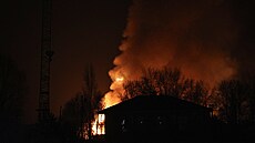 Ruské vzdu�né útoky na ukrajinské pr�myslové m�sto Dnipro vedly k explozím a...