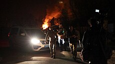 Ruské vzdu�né útoky na ukrajinské pr�myslové m�sto Dnipro vedly k explozím a...