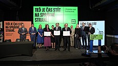 Koalice SPOLU zahájila kampa do snmovních voleb. (25. bezna 2025)